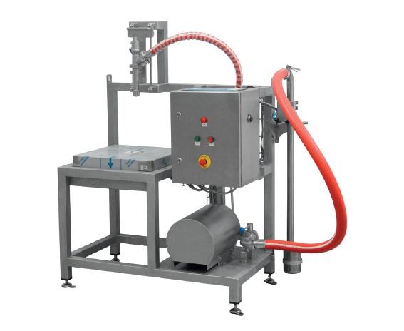Filling Machine for containers and jeery cars
