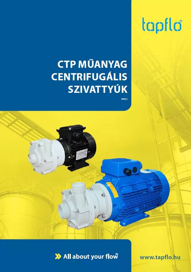 Brochure CTP Centrifugal pump