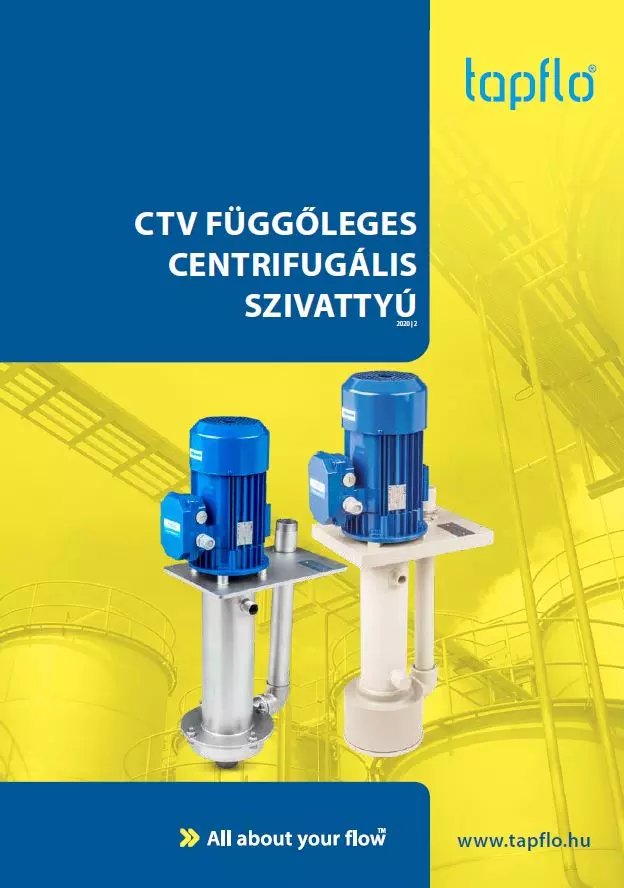 Brochure CTV Centrifugal pump