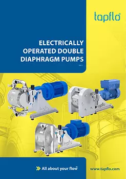 Electrically operated diaphragm pumps