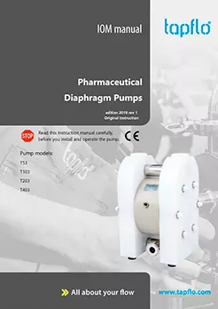Pharmaceutical diaphragm pumps IOM english